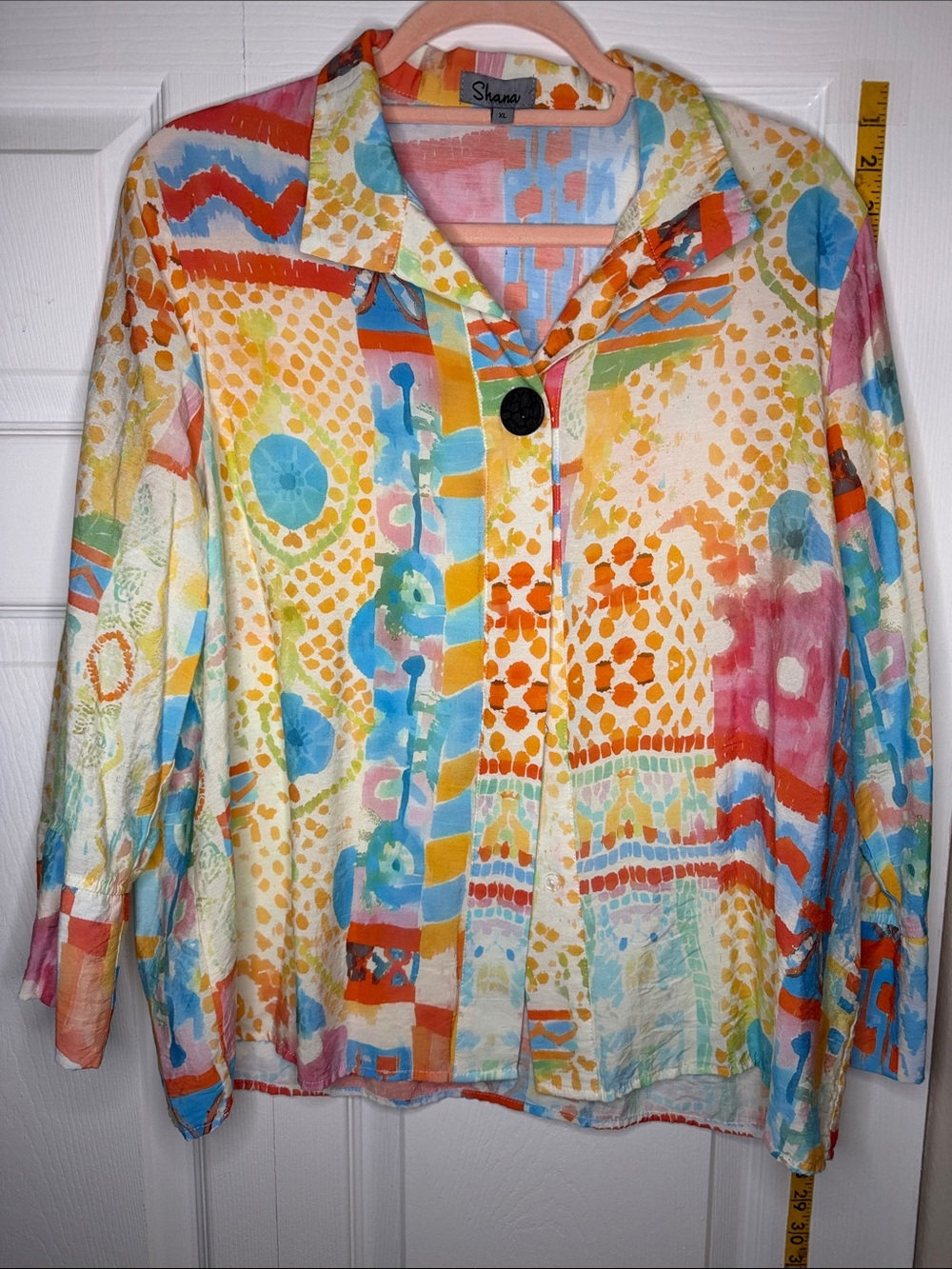 Shana Women's Multicolor Button-Down Collared Shirt
